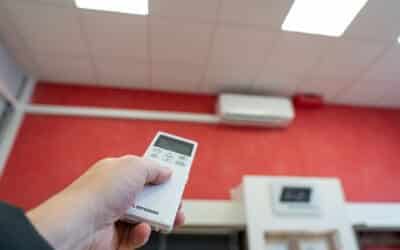 Installation d’une climatisation dans des locaux commerciaux à Lyon